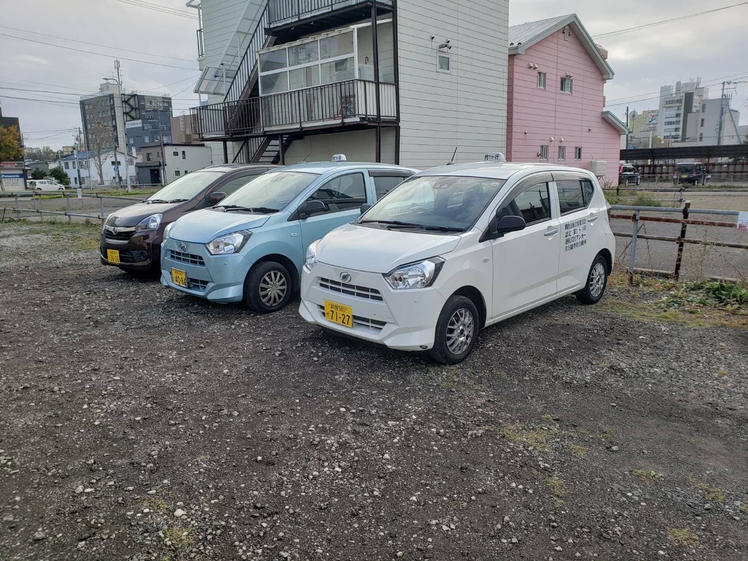 運転代行アンカーの代行車両 - 釧路市内でお客様をお迎えする清潔な車両